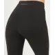 Sport-Leggings mit überkreuztem Bund