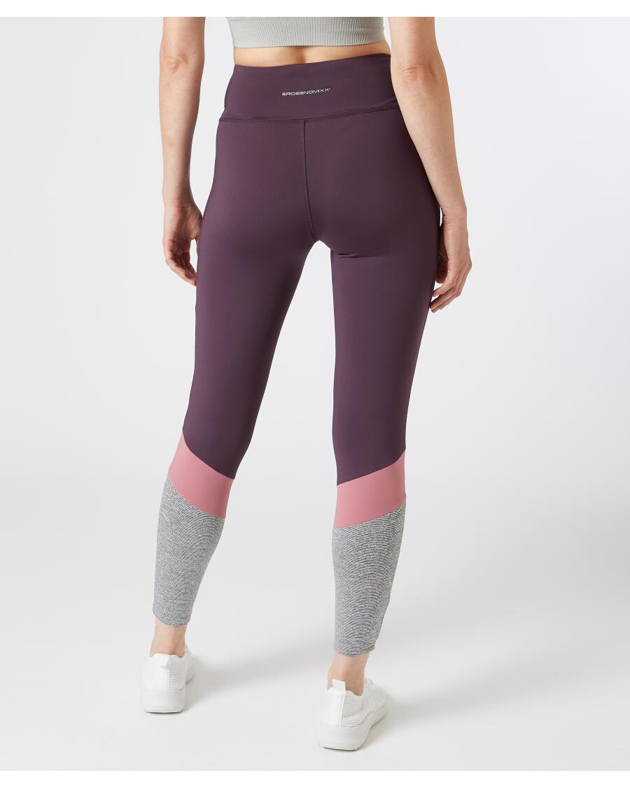 Legginsy sportowe Ergeenomixx, kontrastujące wstawki