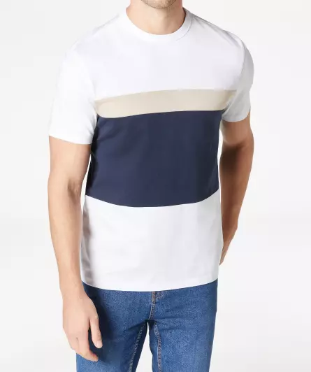 T-Shirt mit Einsätzen
