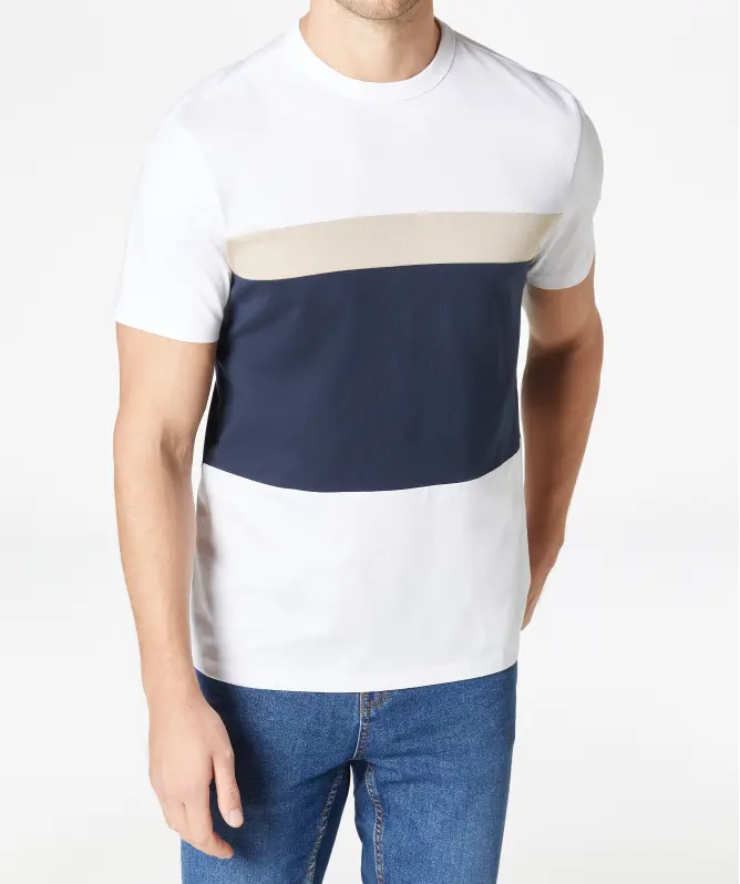 T-Shirt mit Einsätzen