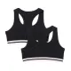 Bustier met contrasterende strepen
