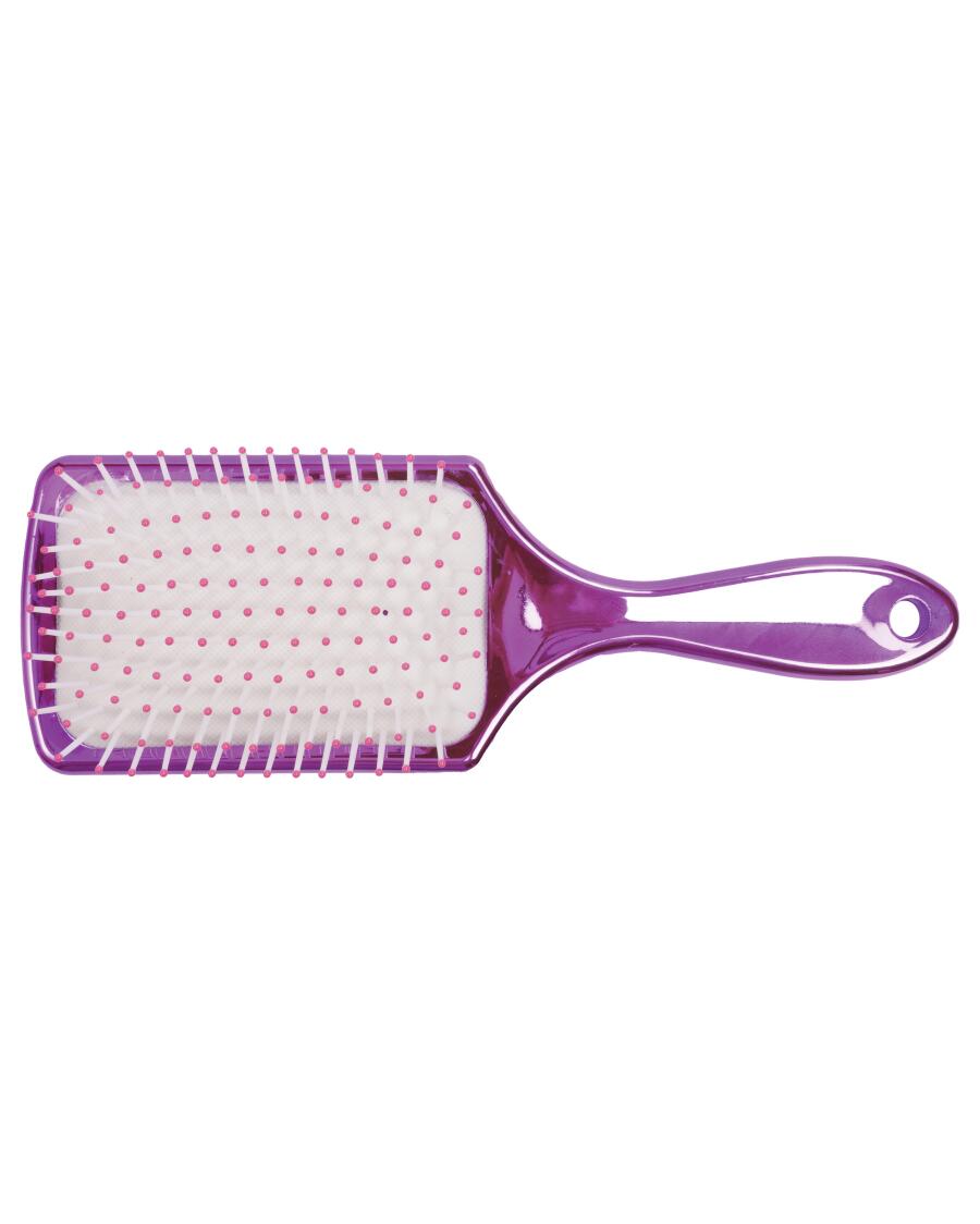 Haarbürste Metallic lila