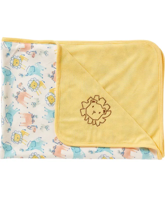 Babydecke mit Stickereien