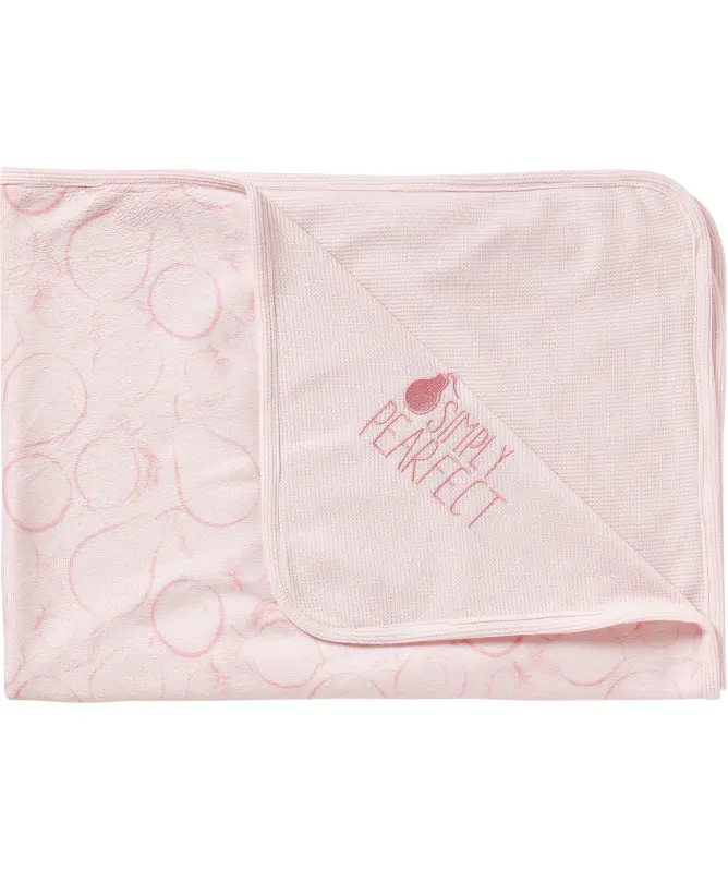 Babydecke mit Stickereien