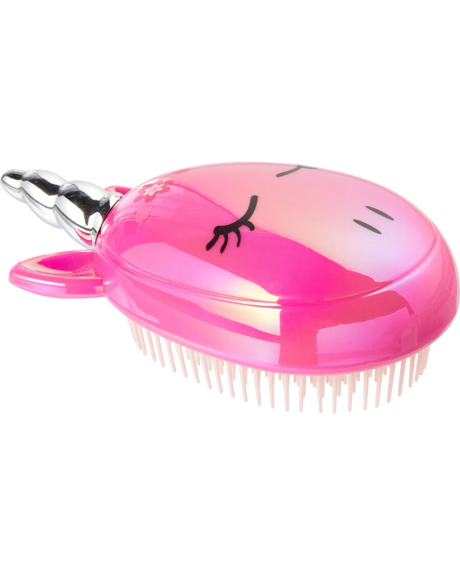 Haarbürste Einhorn pink
