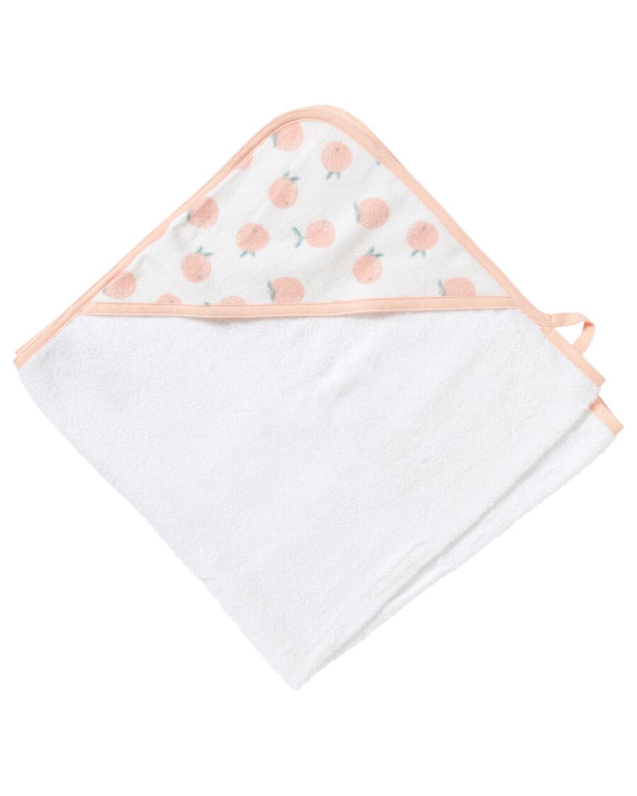 Handdoek met capuchon roze