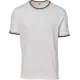 T-Shirt mit Rippbündchen