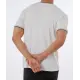 T-Shirt mit Rippbündchen