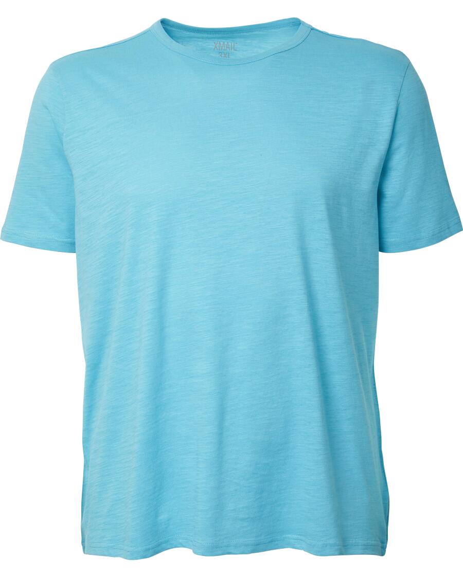 T-Shirt Basic jasnoturkusowy