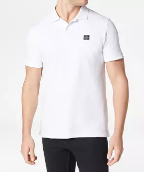 Poloshirt mit Patch