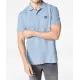Poloshirt met patch
