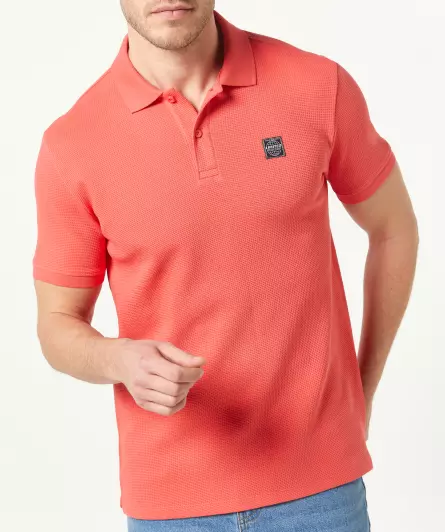 Poloshirt mit Patch
