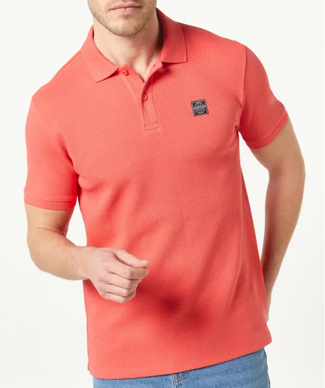 Poloshirt mit Patch