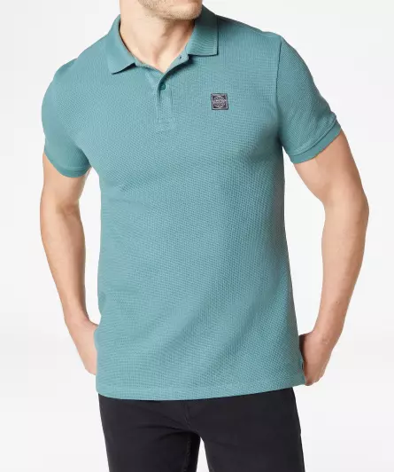Poloshirt mit Patch
