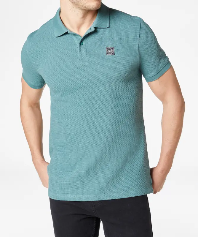 Poloshirt mit Patch