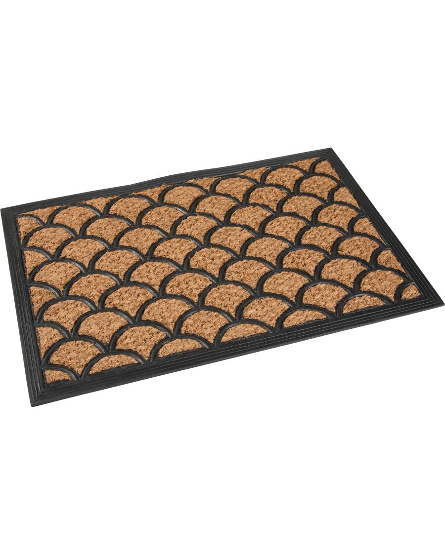 Kokos-Fußmatte naturfarben