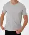 T-Shirt Basic szary melanż