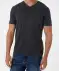 T-Shirt Basic antracytowy melanż