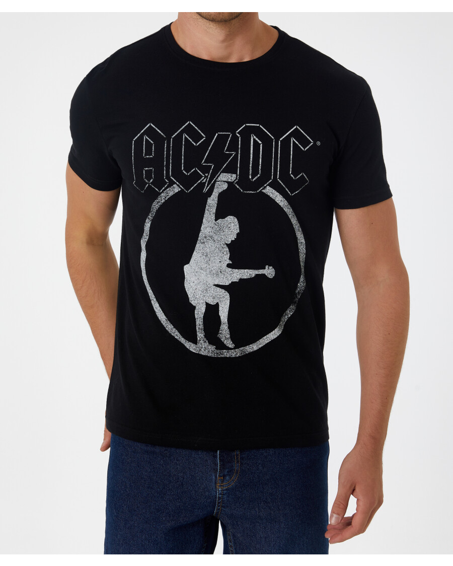 T-Shirt AC/DC AC/DC, okrągły dekolt