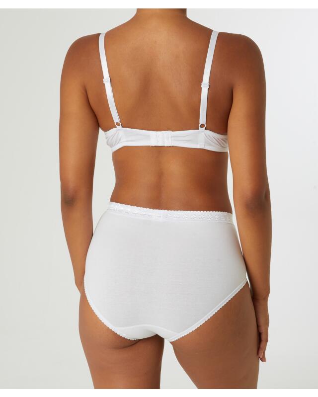 Slips gainants femme, blanc (KiK Figurformende Slips (weiß)) — KiK, produit allemand authentique au Maroc
