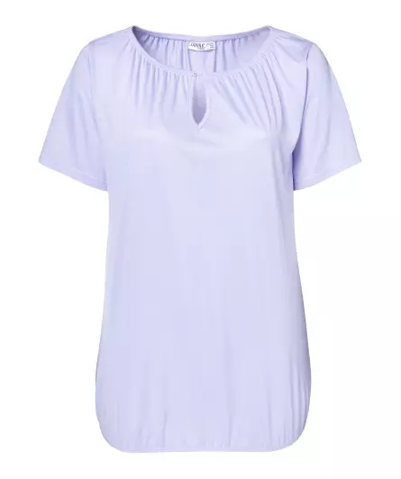 T-shirt met elastische zoom