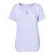 T-shirt met elastische zoom