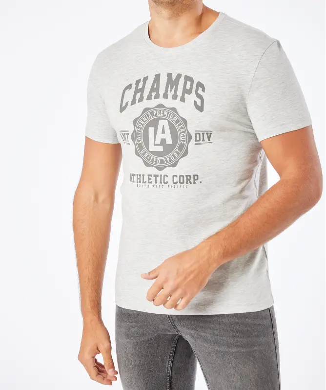 T-Shirt mit Schriftzug