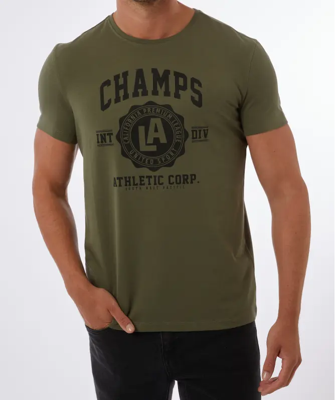 T-Shirt mit Schriftzug
