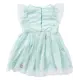 Mintgroene tule jurk