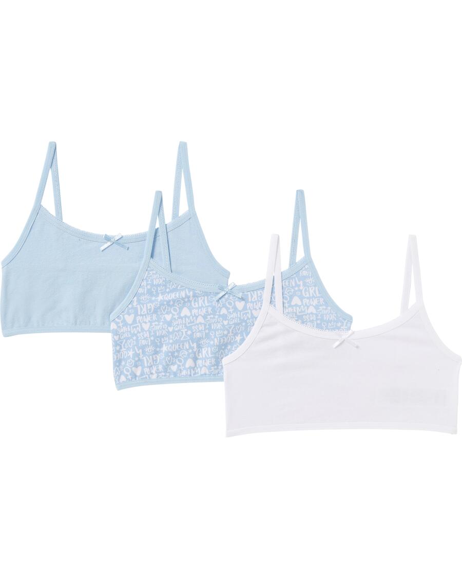 Bustiers mit Schleife hellblau