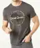 Sommerliches T-Shirt anthrazit melange