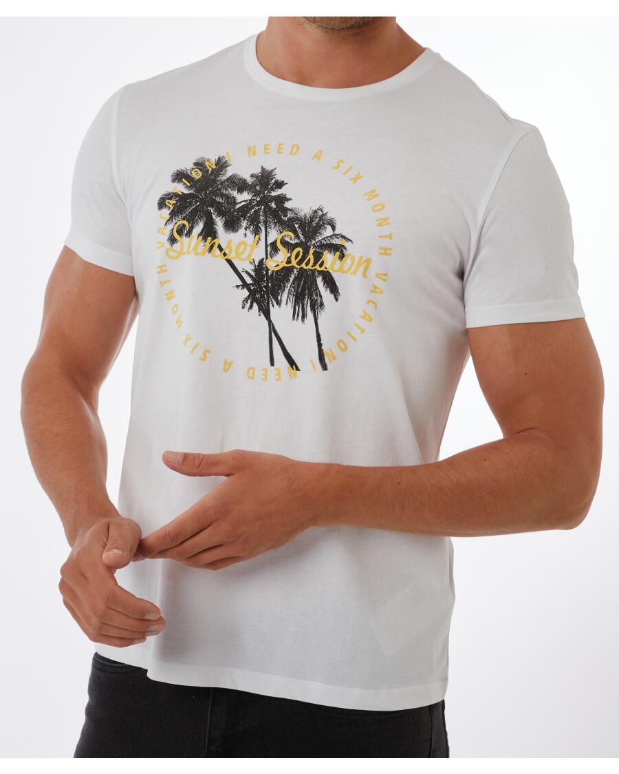 Sommerliches T-Shirt weiß