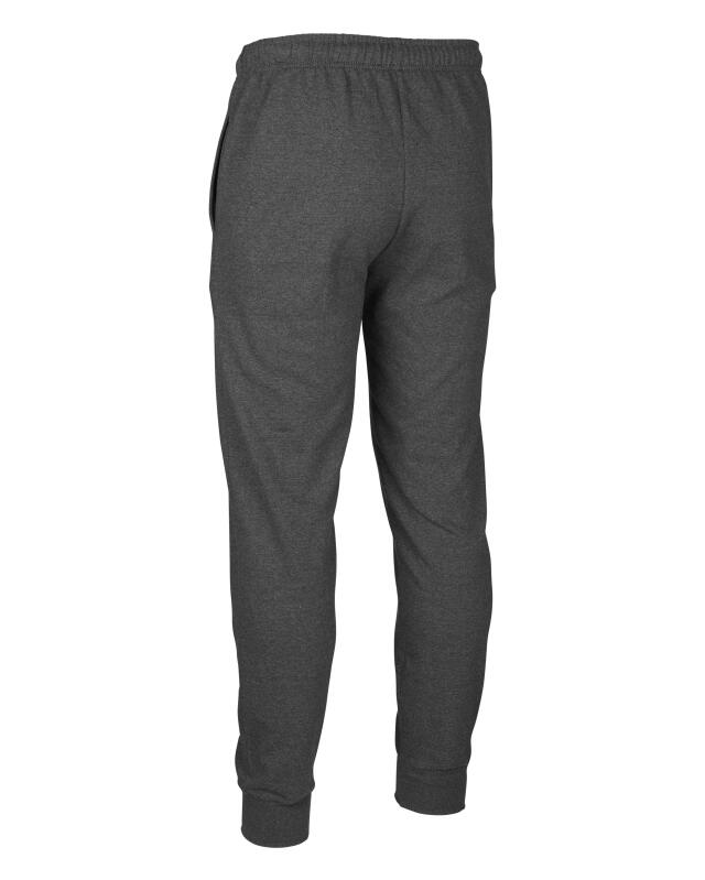 Basic joggers for men, anthracite marl (KiK Basic Jogginghose (anthrazit melange)) — KiK, authentic German product in Morocco