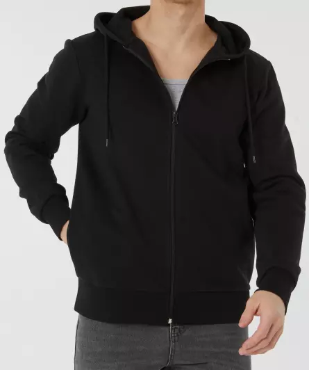 Basic Sweatjacke