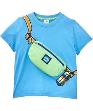 T-shirt met tasapplicatie