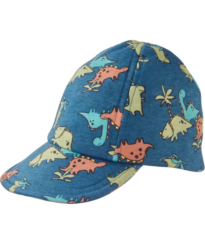 Kappe mit Dinosauriern