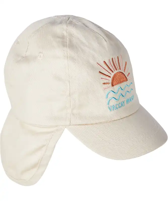 Kappe mit Nackenschutz