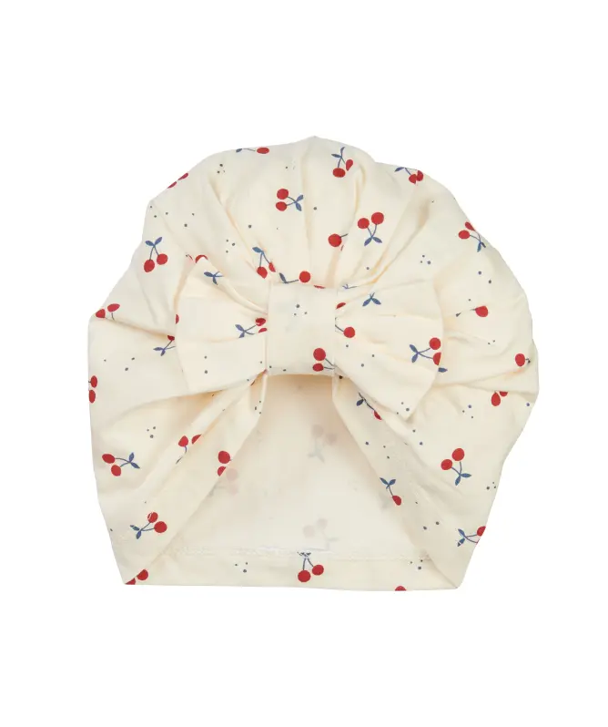 Turban mit Kirschen