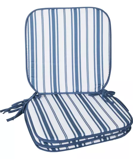 Zitkussen met strikbandjes