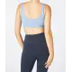 Blauwe bustier