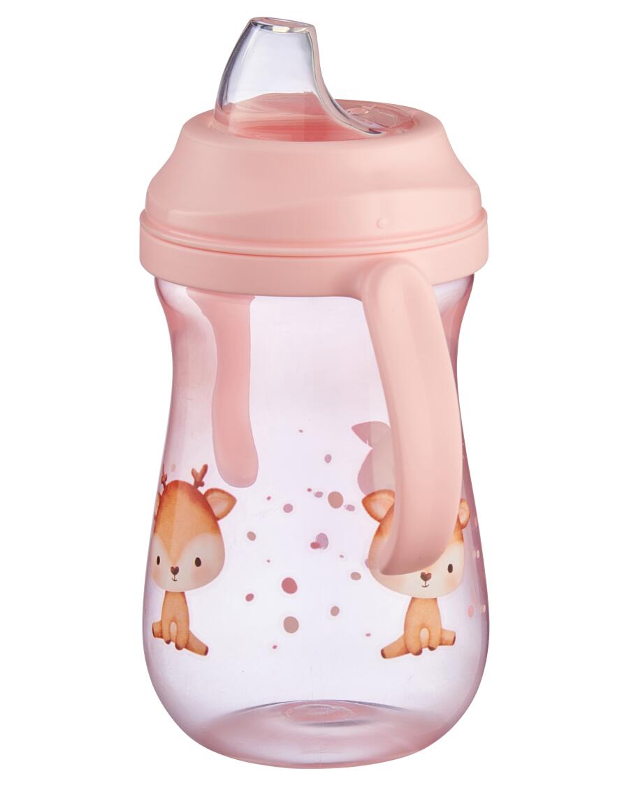 Kubek edukacyjny z uchwytami różne wzory, ok. 330 ml