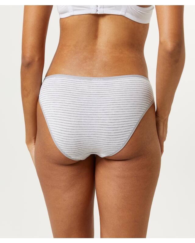 Briefs for women, grey striped (KiK Slips (grau gestreift)) — KiK, authentic German product in Morocco