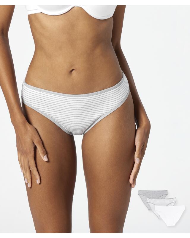 سراويل داخلية للنساء، رمادي مخطط (KiK Slips (grau gestreift)) — KiK, منتج ألماني أصلي في المغرب