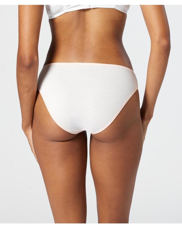 Slips femme, abricot rayé (KiK Slips (apricot gestreift)) — KiK, produit allemand authentique au Maroc