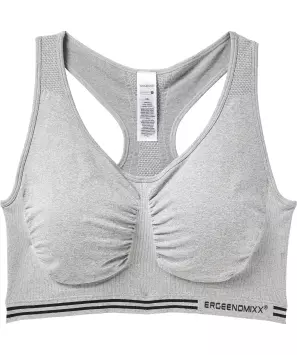 Sport-Bustier mit V-Ausschnitt