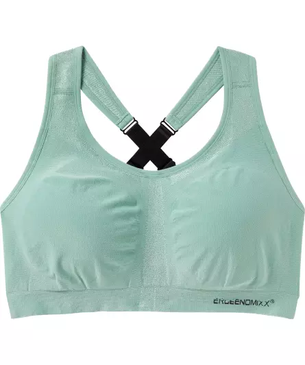 Sport-Bustier mit überkreuzten Trägern