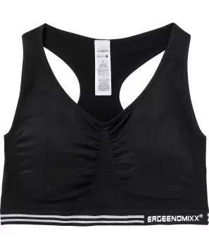 Sport-Bustier mit V-Ausschnitt