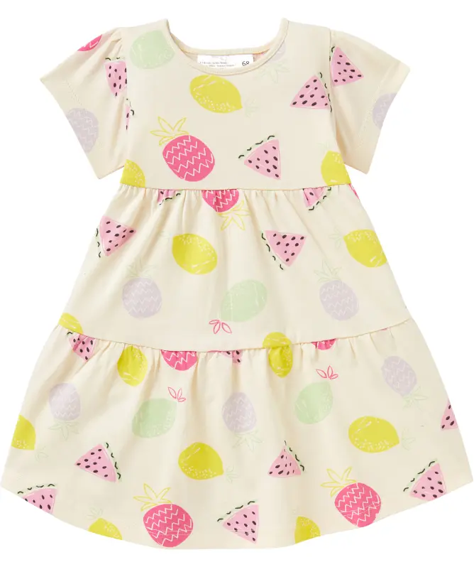 Kleid mit Früchten