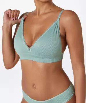 Bustier in driehoeksvorm