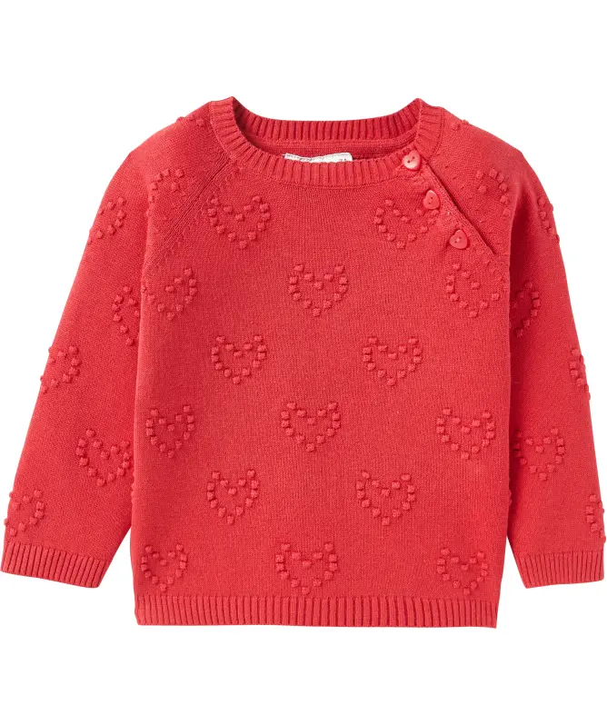 Strickpullover mit Stickereien